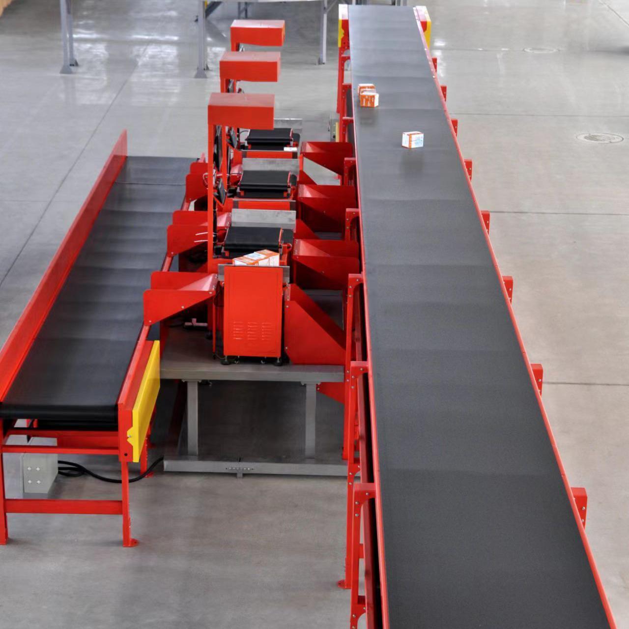 rubber belt conveyor system