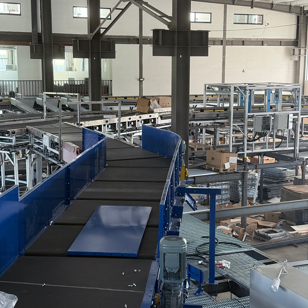 Truelisort Loop Cross Belt Sorter High-Performance Sorting Equipment Compact Footprint Ideal for Supply Chain Management