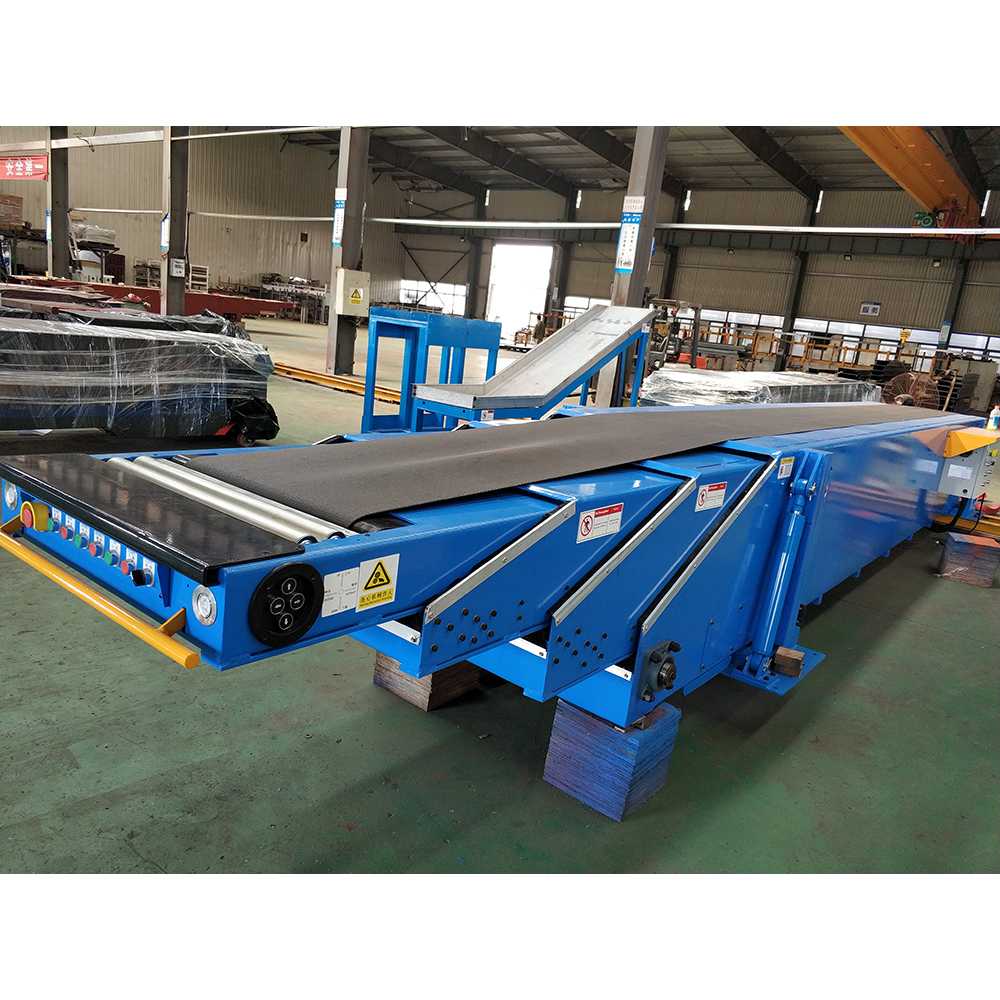 Truelisort Wholesale High Quality Movable Automatic Telescopic Belt Conveyor Loading Customized Container Telescopic Belt Conveyor