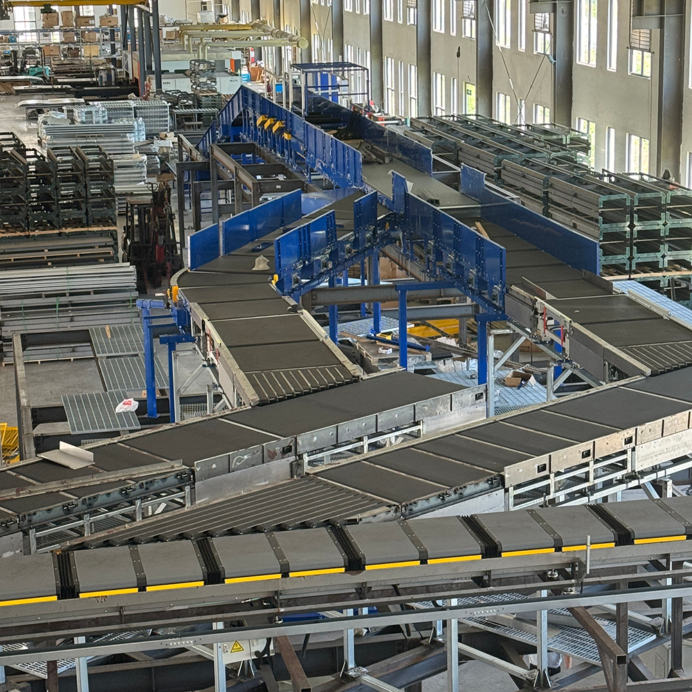 Truelisort Efficient Cross Belt Sorter Cart for Streamlined Sorting Operations