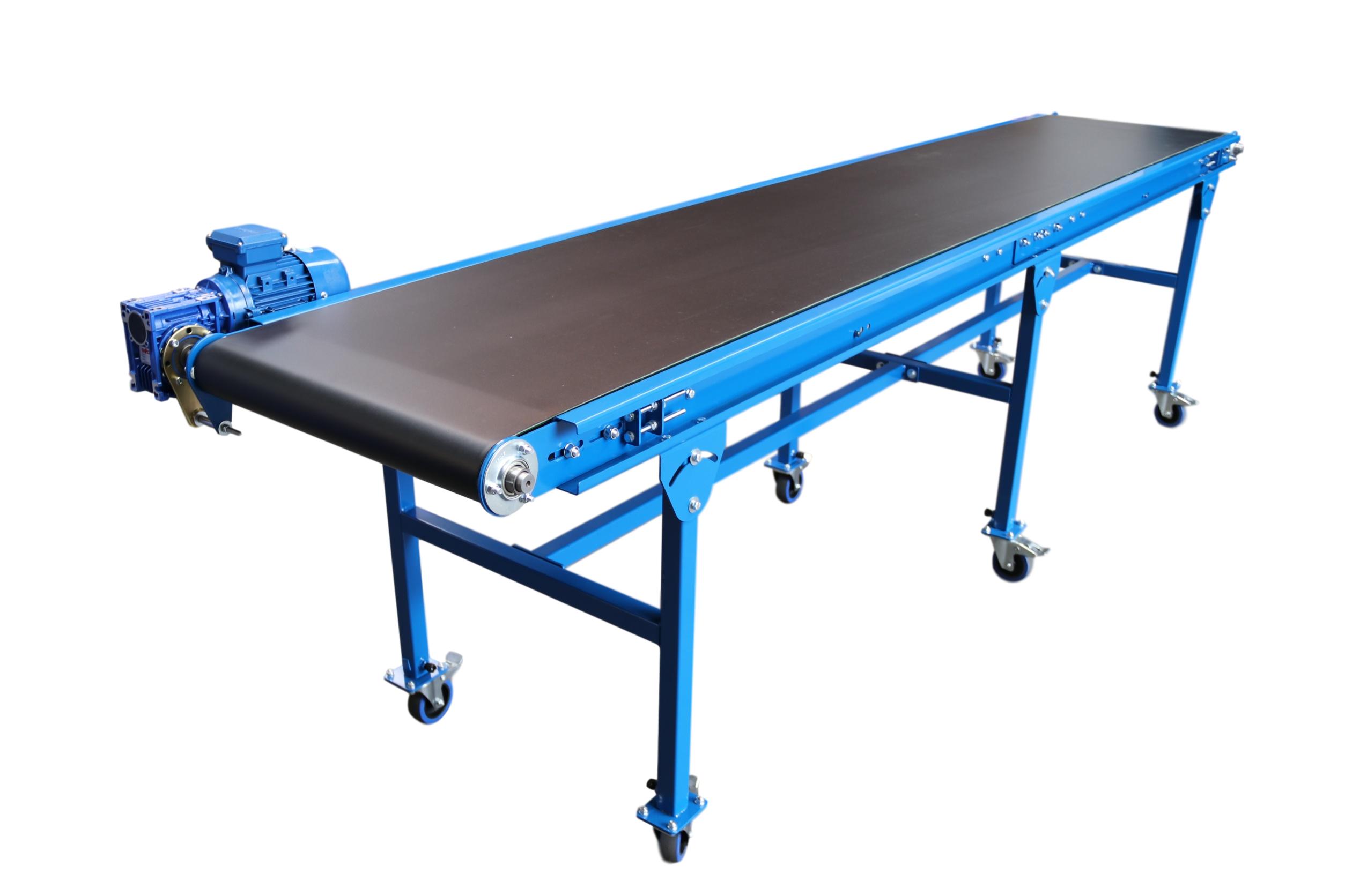 Truelisort Food Grade PU Climbing Belt Conveyor Cheap Conveyor Belt Electric Machine Stainless Steel Adjustable Height and Speed Coveyor