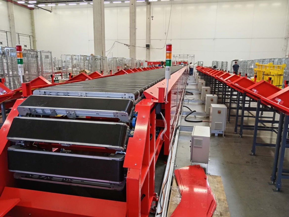 Truelisort Factory Direct Custom Professional Design Precise and Fast Operation Circular Cross Belt Sorter