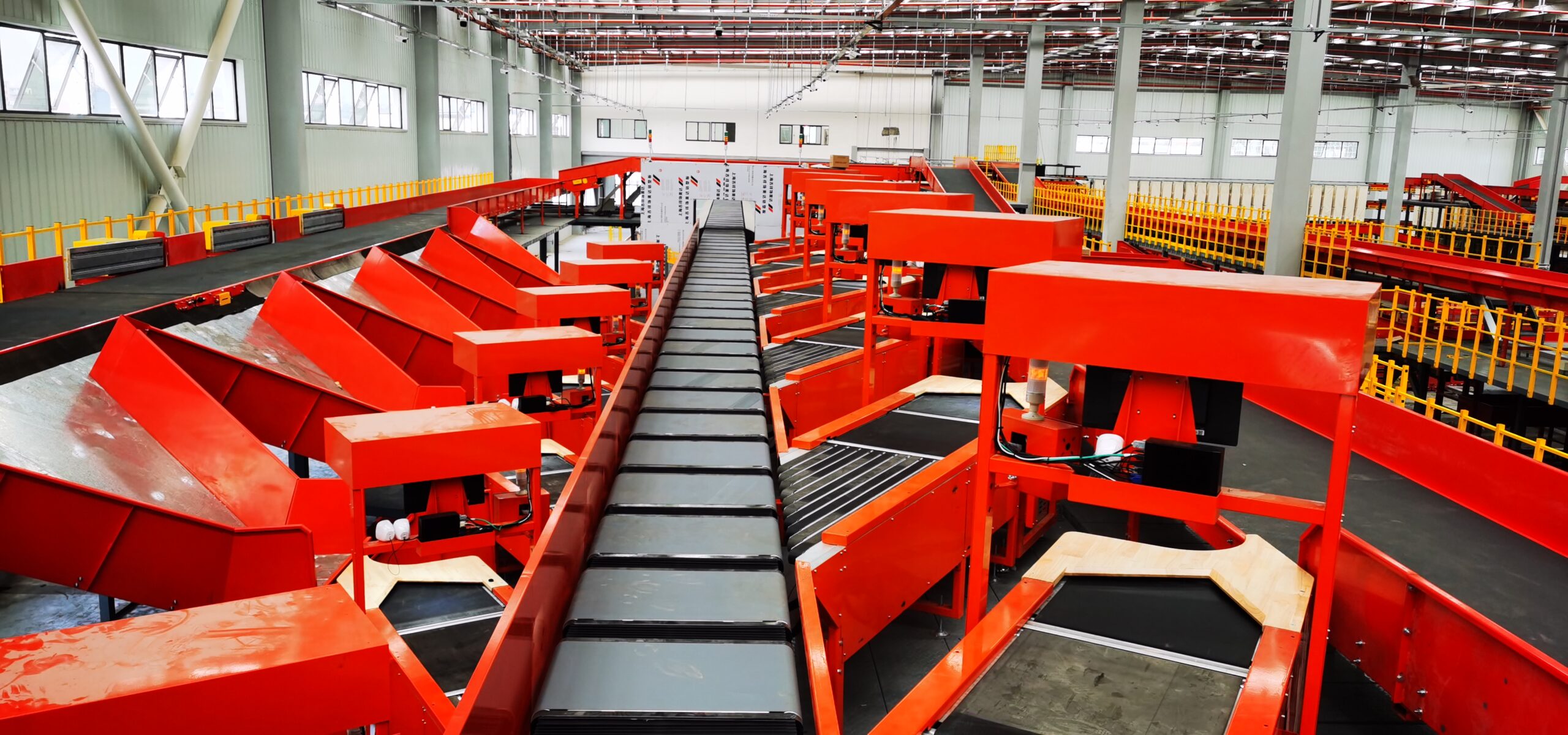 Truelisort Professional Design Adjustable Sorting Transport Speed Custom Design E-commerce High Quality Cross Belt Sorter
