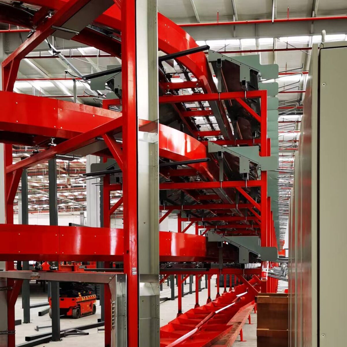 Truelisort Cross Belt Sorter High Quality Professional Manufacturing Custom Design Narrow Belt Conveyor for Logistic Transportation Sorting