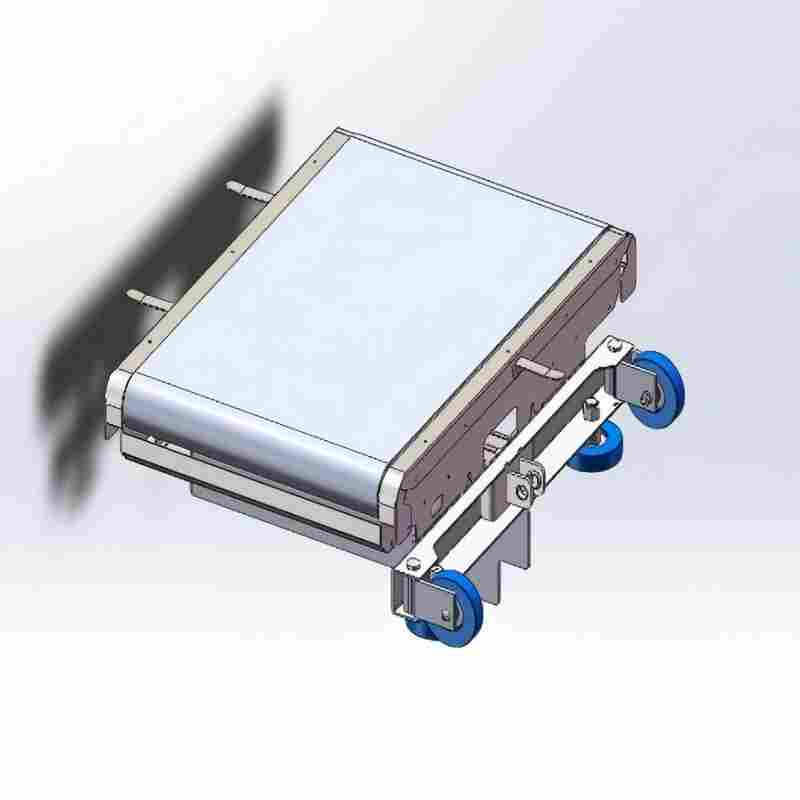 Truelisort Custom Cross Belt Vehicle Made Design Production Transport Sorted Cross Belt Sorting Table Trolley System