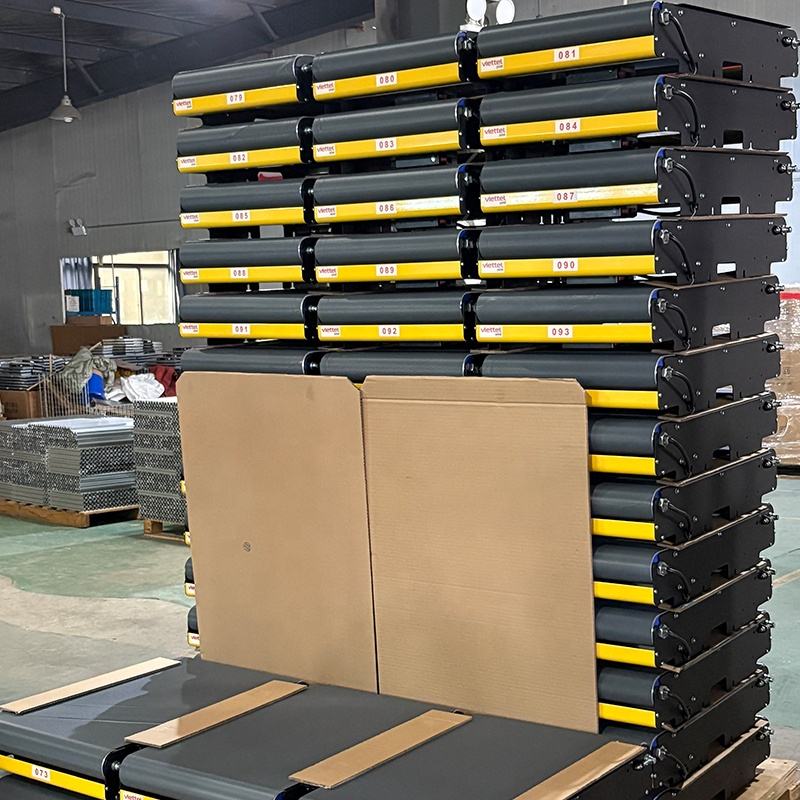 Truelisort Cross-belt Trolleys Cart High Quality Wholesale Custom New Vertical Cross Belt Sorter Mobile Vehicle