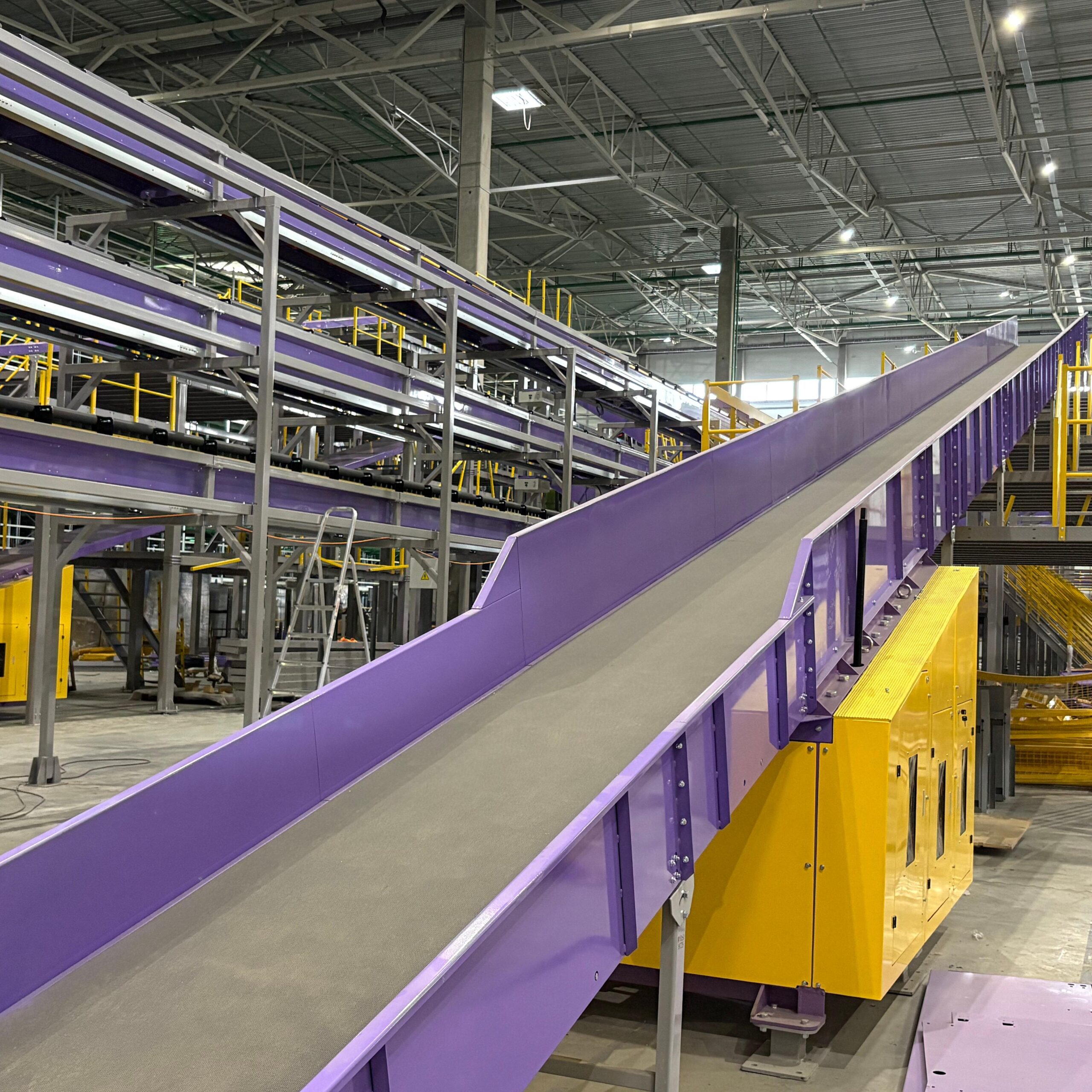 Truelisort Fast Logistics Sorting New Generation High Performance Circular Cross Belt Sorter for E-commerce Logistics Warehouse