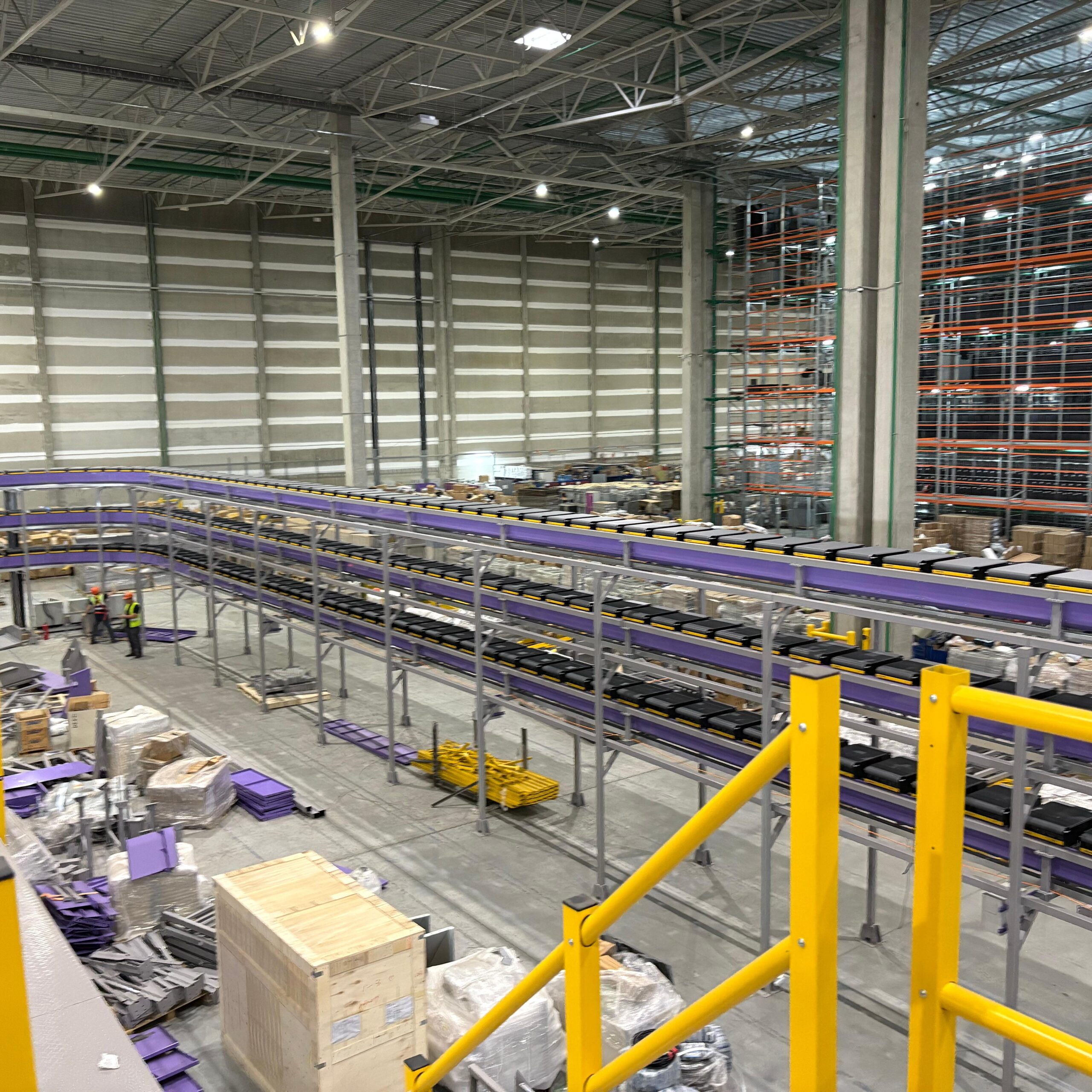 Truelisort Accurate Custom Design Best Sale Narrow Belt Conveyor Cross Belt Sorter Logistics Sorting Circular Oem Cross-belt-sorter