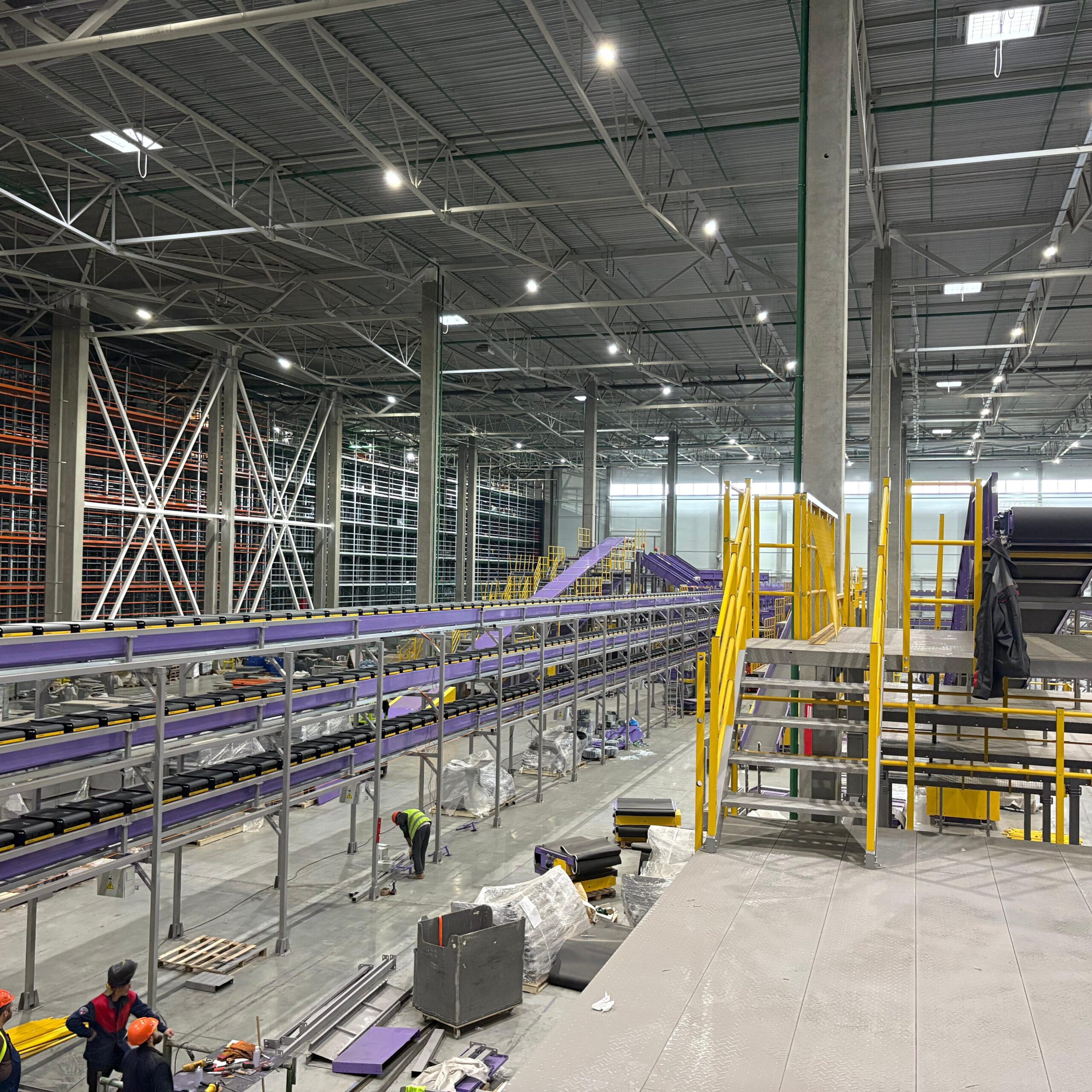 Truelisort Professional Design Services Manufacturing Straight Cross Belt Sorter for Logistics Sorting and Transportation