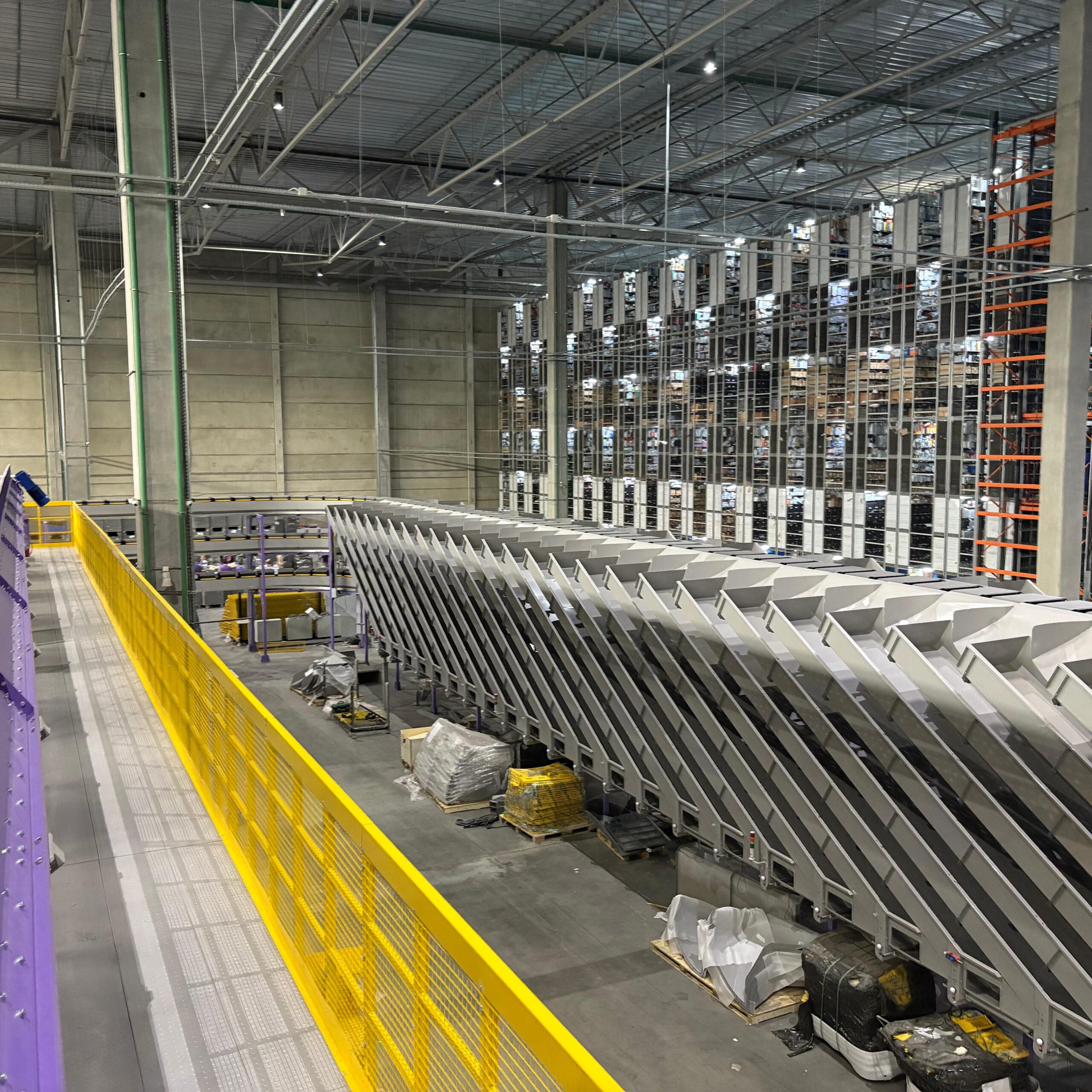 Truelisort Parcel Sorting High-Throughput Cross Belt Sorter Optimized for Customizable Warehouse Sorting Applications