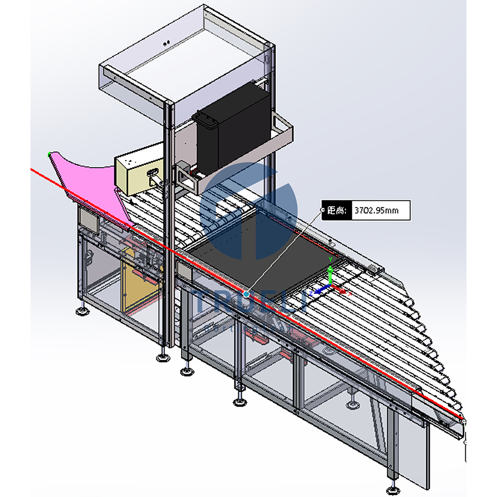 Truelisort Automatic Feeding System High Quality Wholesale Custom Design Cross Belt Sorter Components Feed Station Cross-belt Sorter