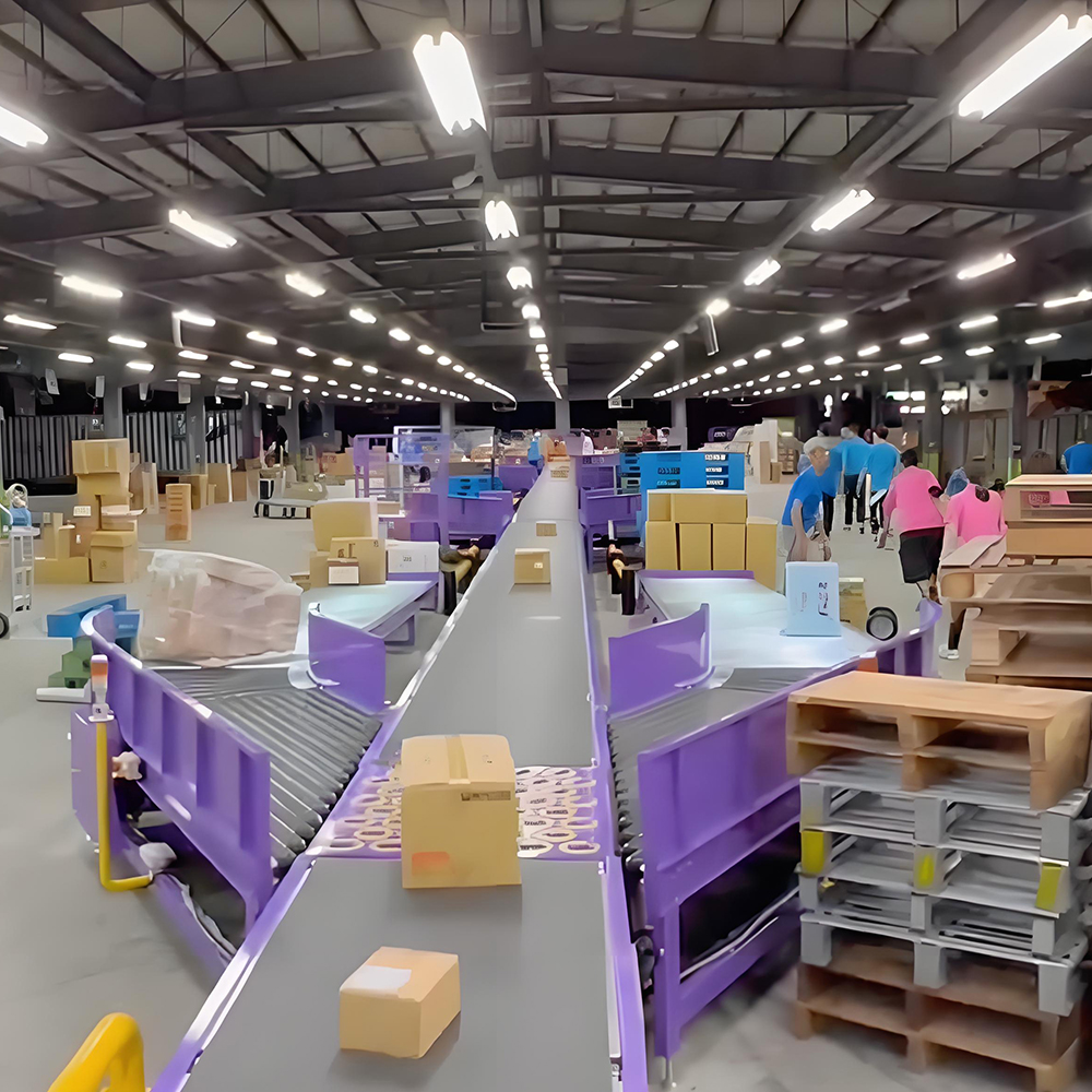 Trueli Customize Cross Belt Sorter for Parcel Food Medicine Sorting for Logistics Warehouse with Dws System Scanning