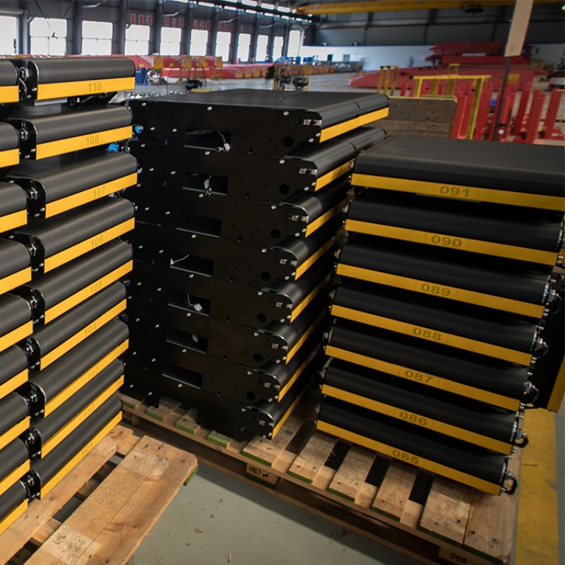 Truelisort Cross Belt Sorting Table Trolley Custom Made Design Production Transport Sorted System Cross Belt Vehicle