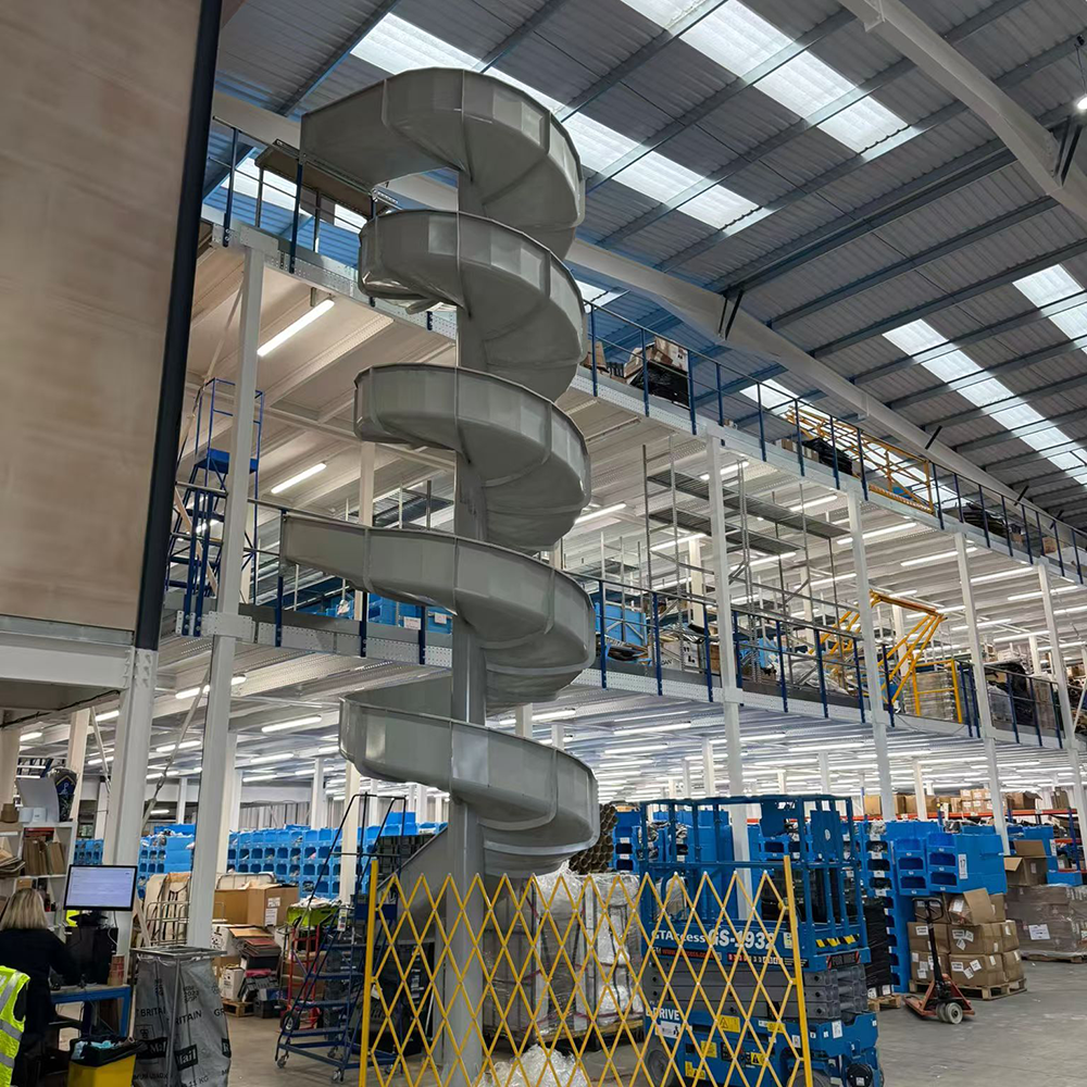 Truelisort spiral chute Factory directly provide custom cross belt sorter conveyors