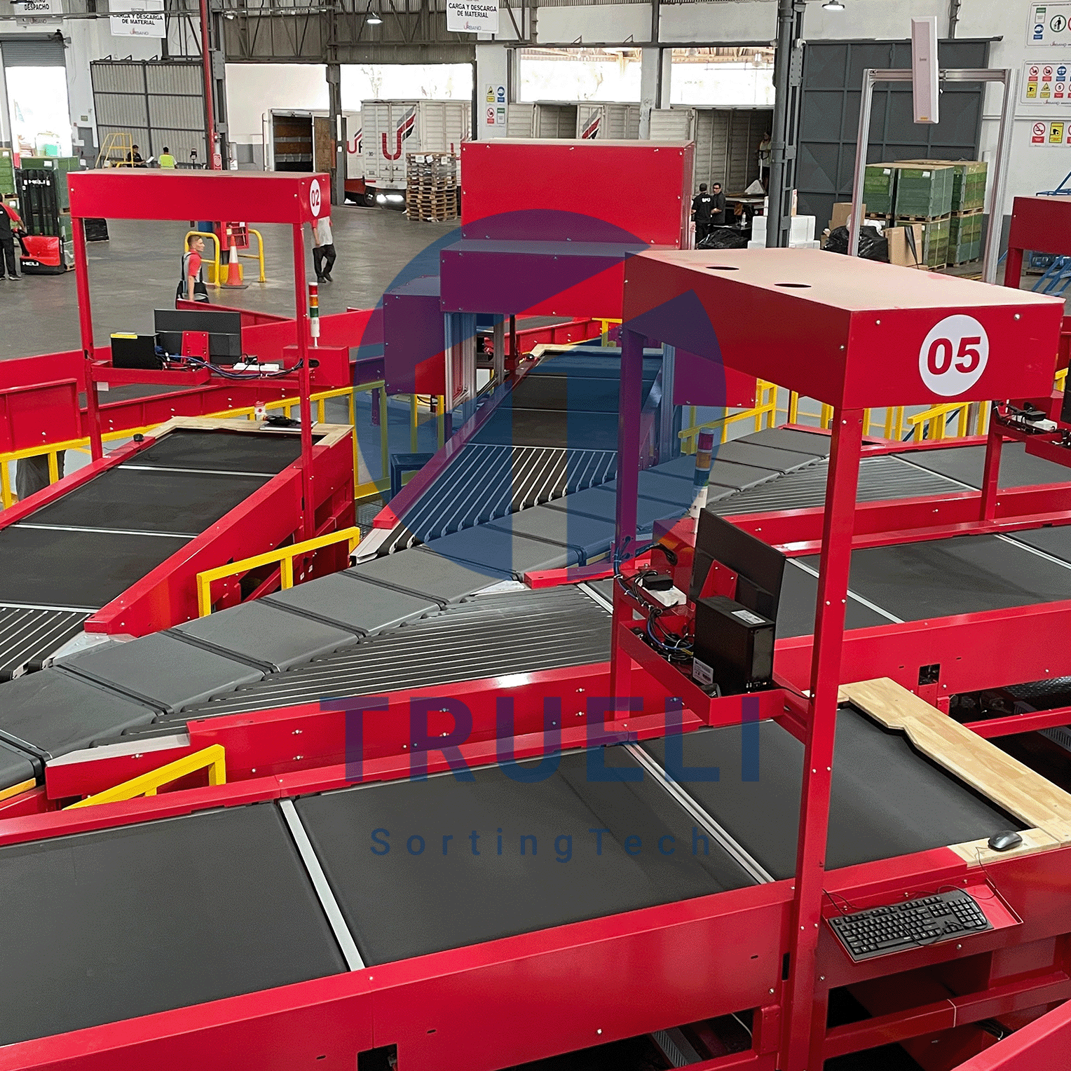 Truelisort Automated Sorting Equipment with Packing Solutions for Optimizing Warehouse and Fulfillment Centers