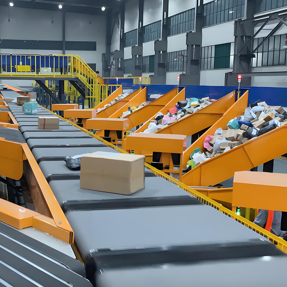 Truelisort Cross Belt Sorter System Parts Cross Belt Vehicle Custom Table Cross Belt Sorting Trolley