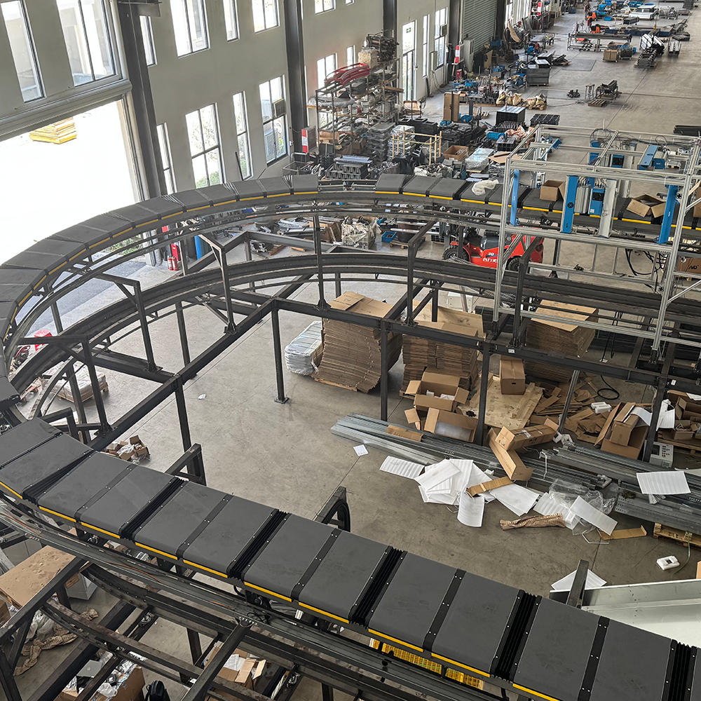 Truelisort Top Quality Cycling Economical Sorting Table Cross Belt Sorting Table for Parcel Transport Sorting