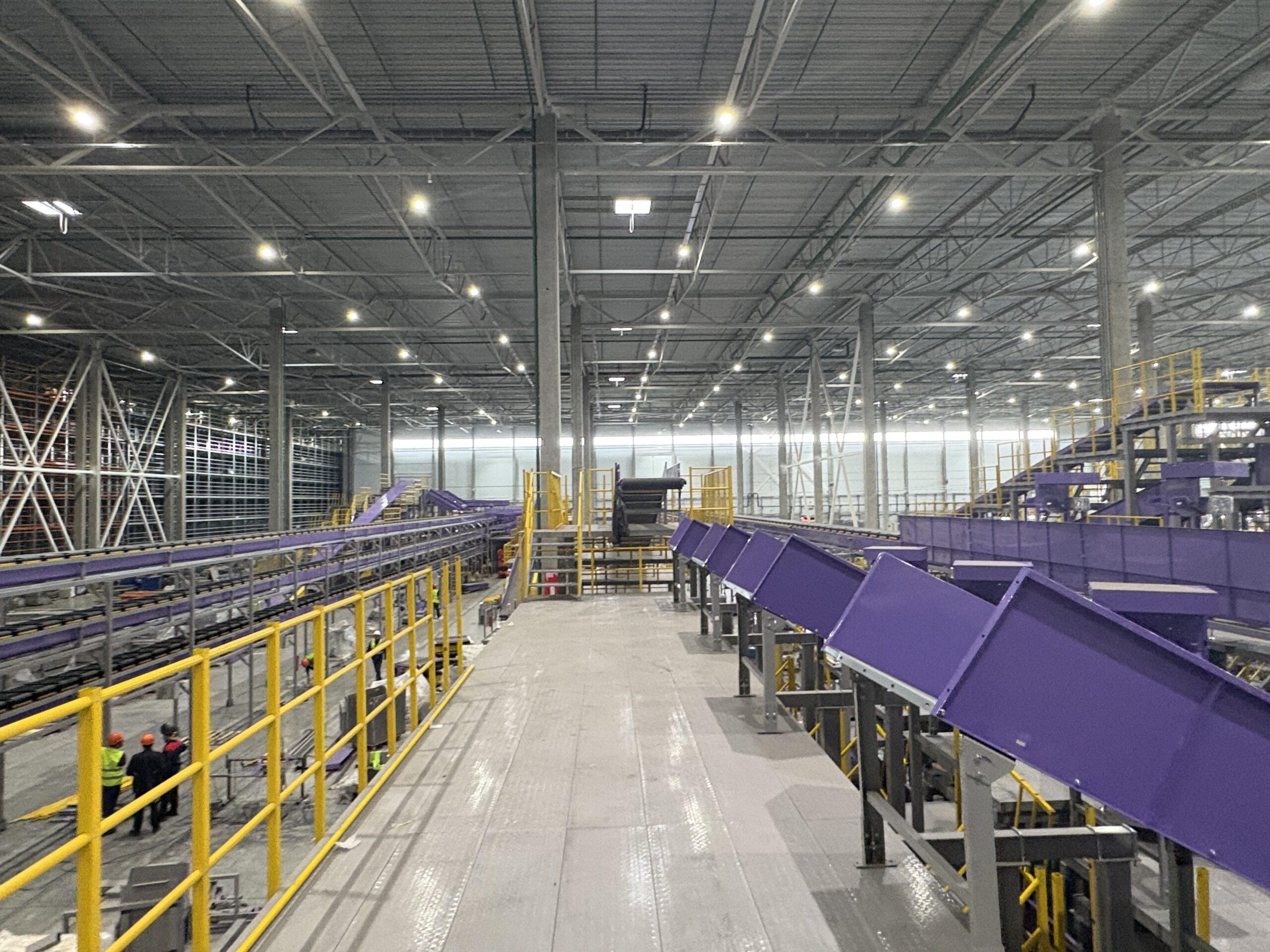 Trueli Logistics Equipments Cross Belt Sorter for Parcel Food Medicine Sorting for Warehouse with Dws System Scanning