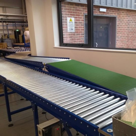 Truelisort High Quality Roller Conveyor Roller Conveyor Assembly Line for Parcel Sorting