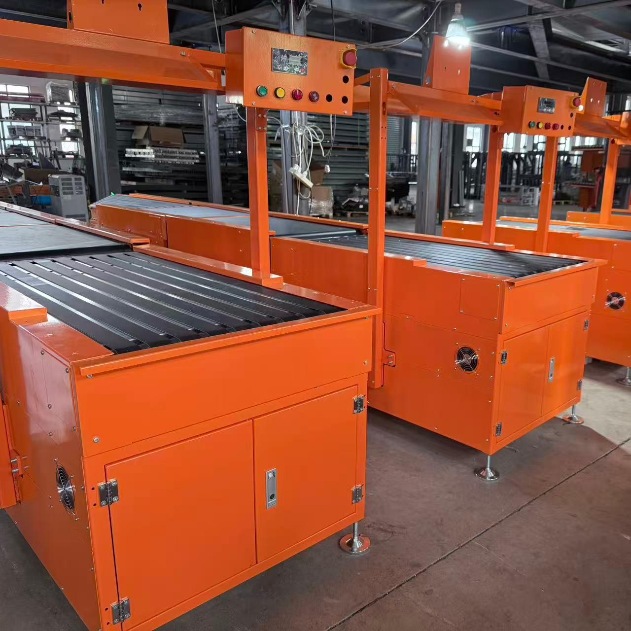 Truelisort China Made Cross Belt Sorter Over Conveyor Workstations and Storage Parcel Automatic Feeding System