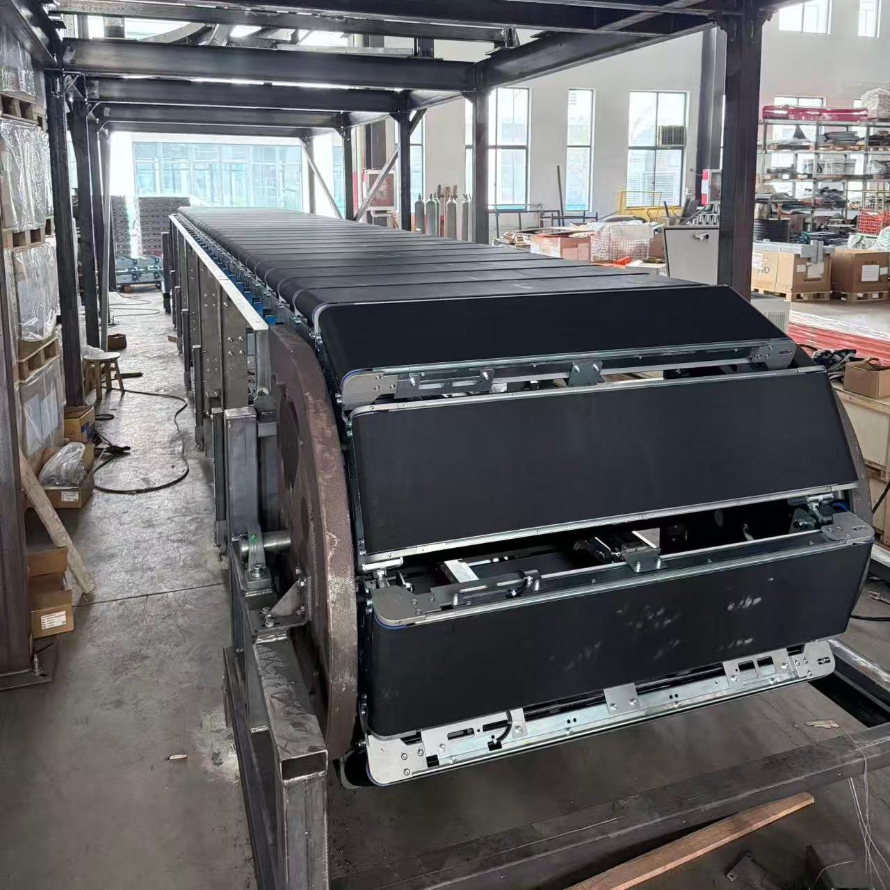 Truelisort High Efficiency Narrow Cross Belt Sorter for Reliable Performance in E-Commerce Warehousing