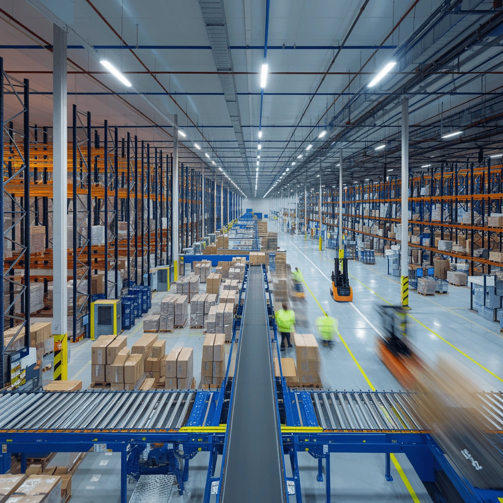 Courier & express logistics hubs