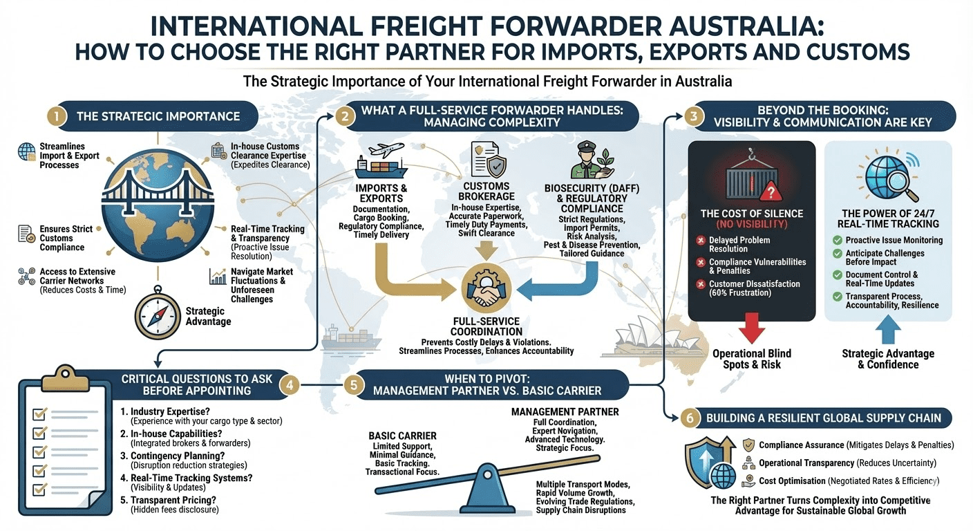 International Freight Forwarder Australia