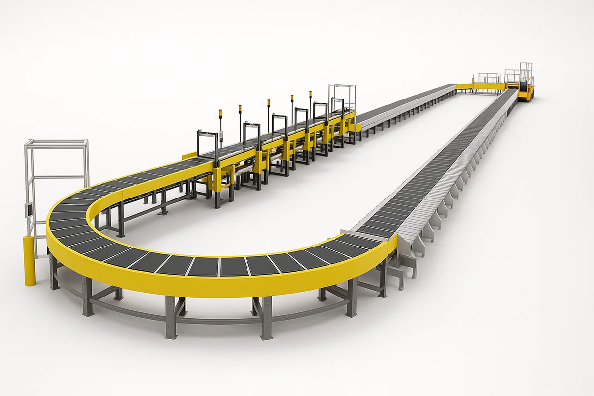 Linear Cross belt Sorter 01