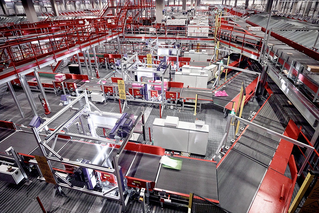 Sorting Trolley for E commerce Sortation System