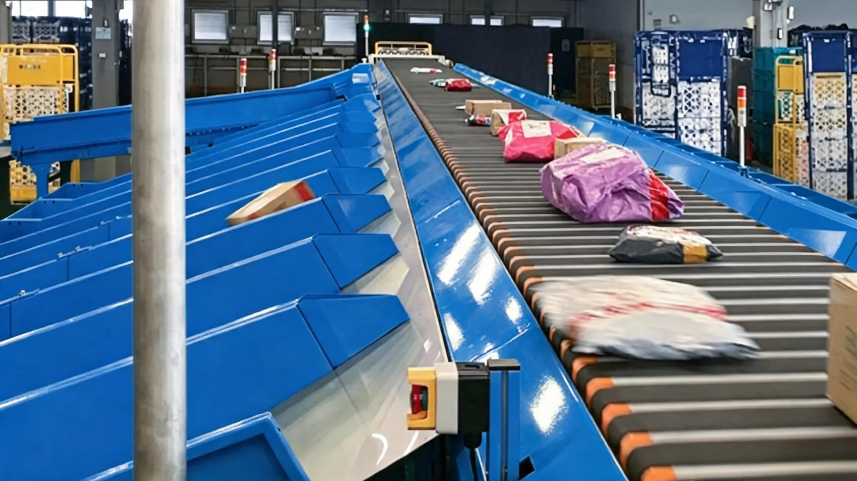 Cross Belt Sorter vs. Narrow Belt Sorter Different Application Areas