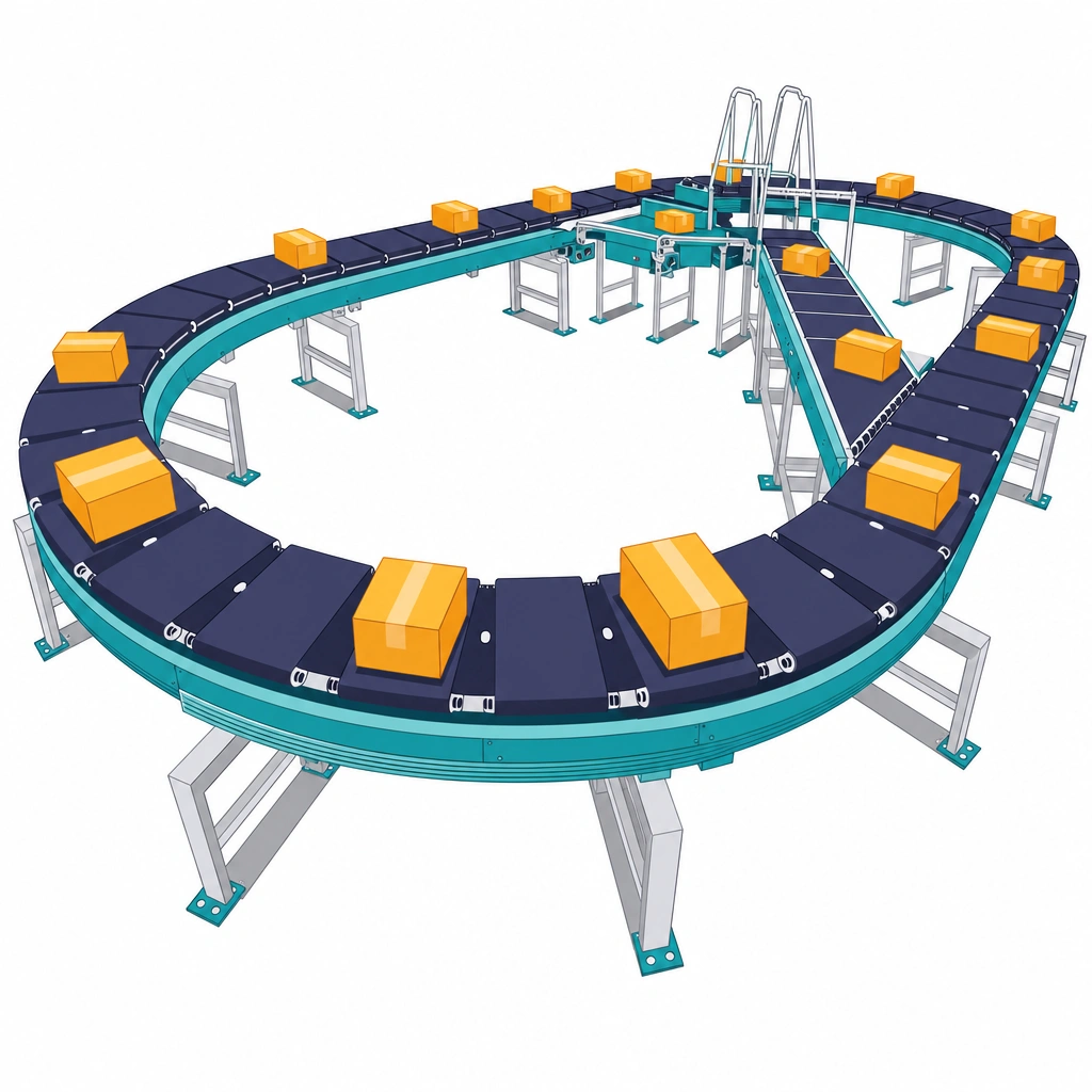Cross Belt Sorter workflow
