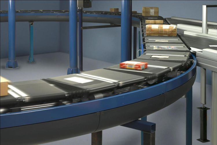Ring Cross Belt Sorter Conveyor Cross Belt Sorting Line Efficiency High Cost Performance High Error Rate Low Stability 1