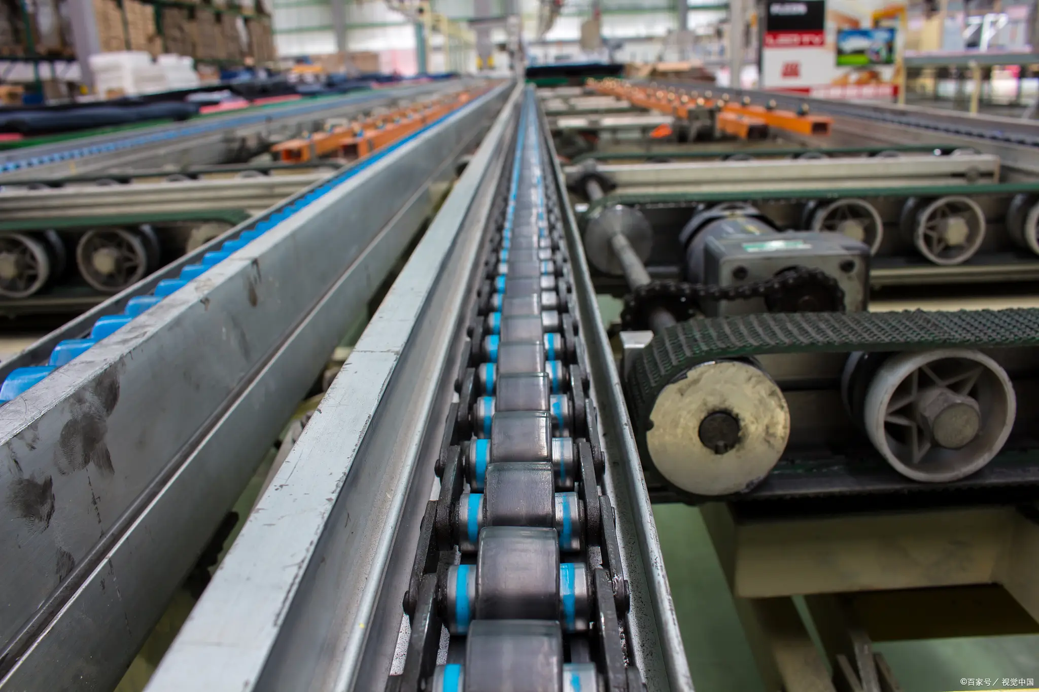 automatic conveyor chain lube system
