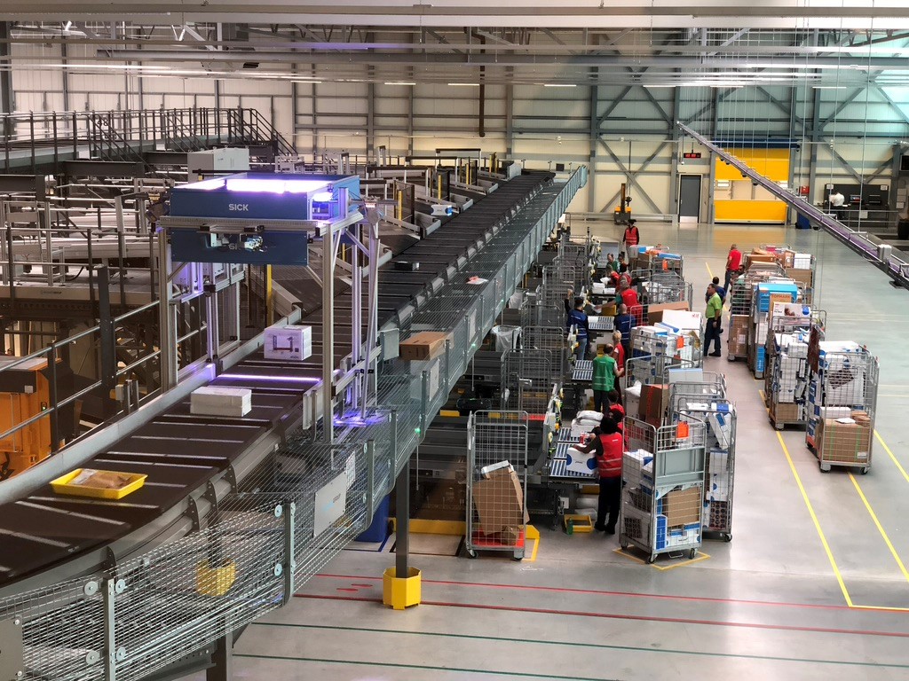 Postnl sorting centre