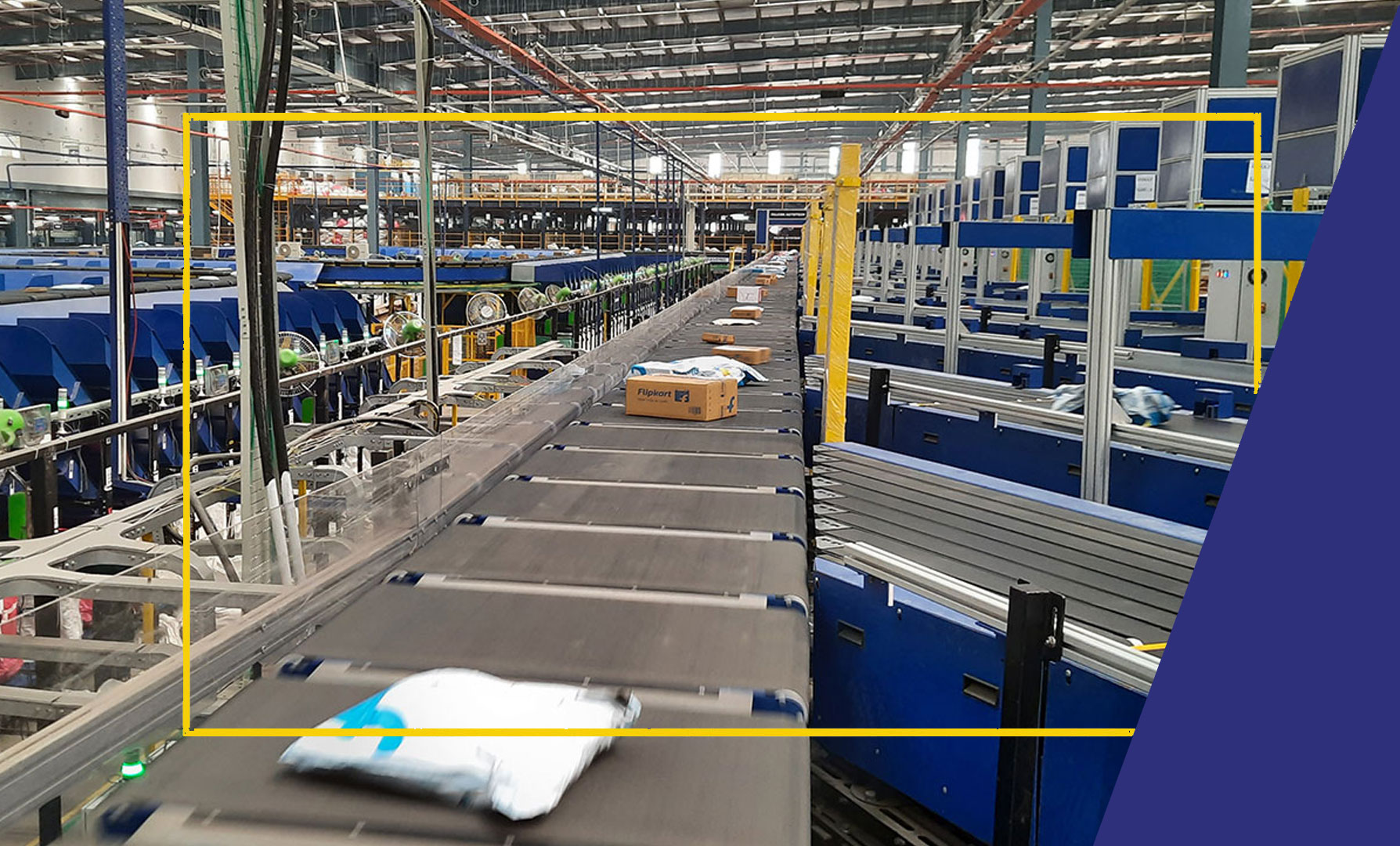 cross belt sorter banner