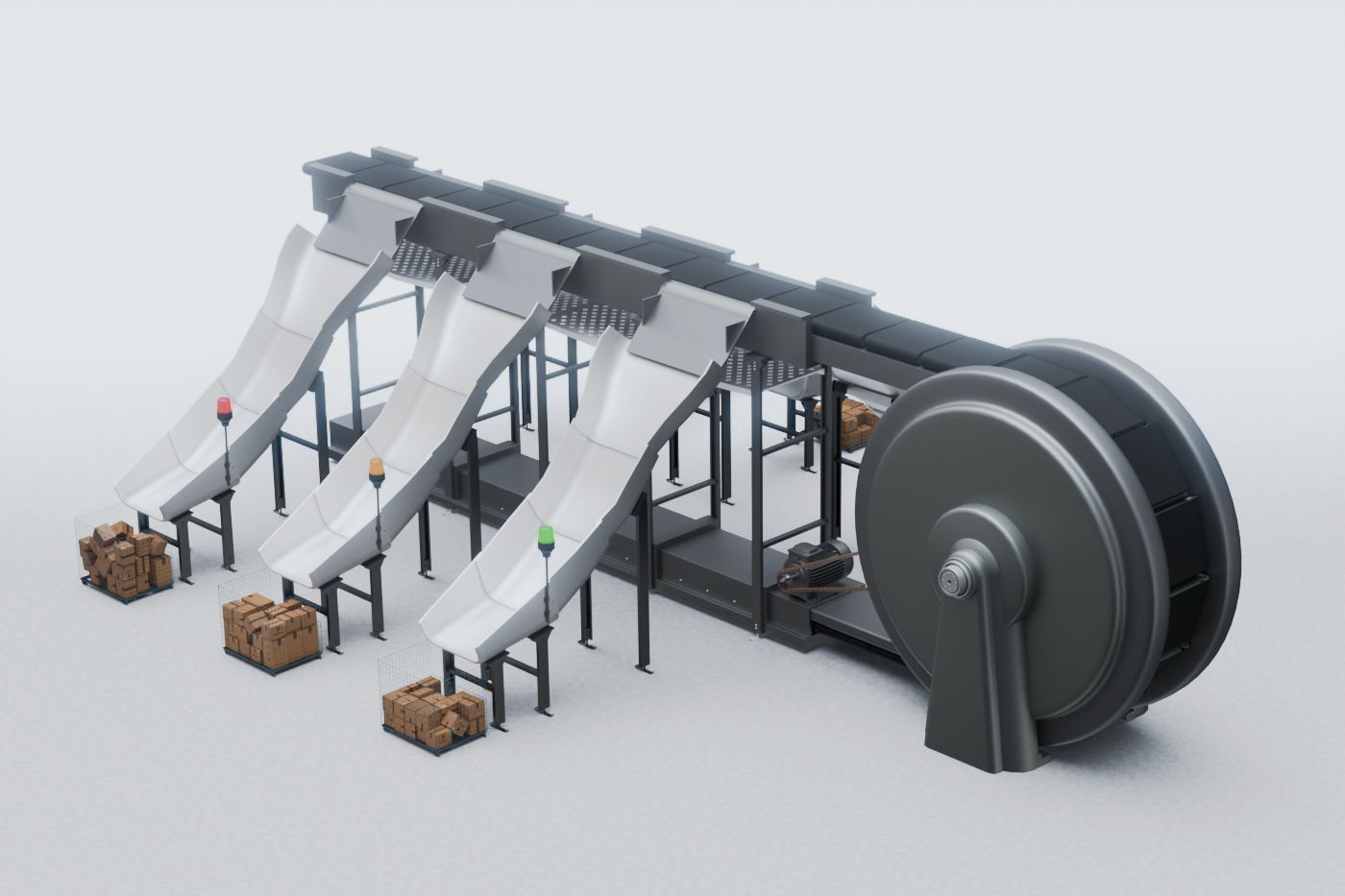 iq crossbelt sorter